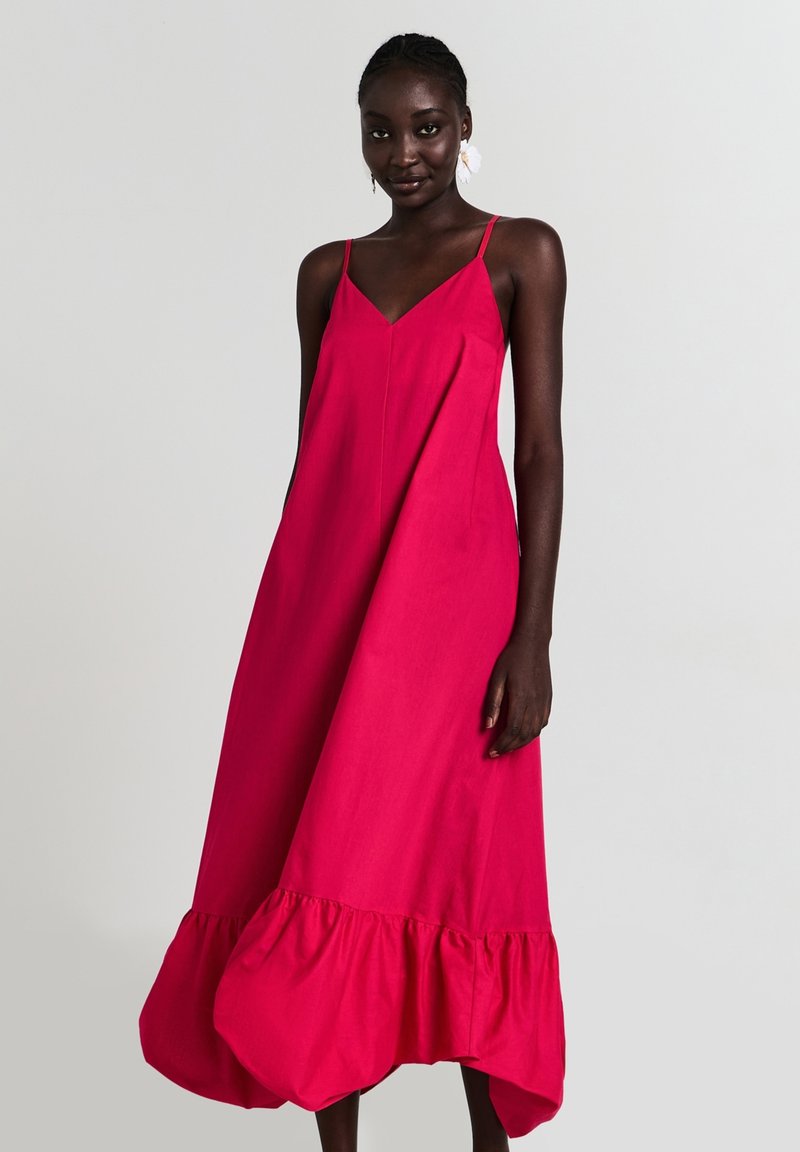 Calliope LUNGO BALZA PALLONCINO - Maxikleid - fucsia