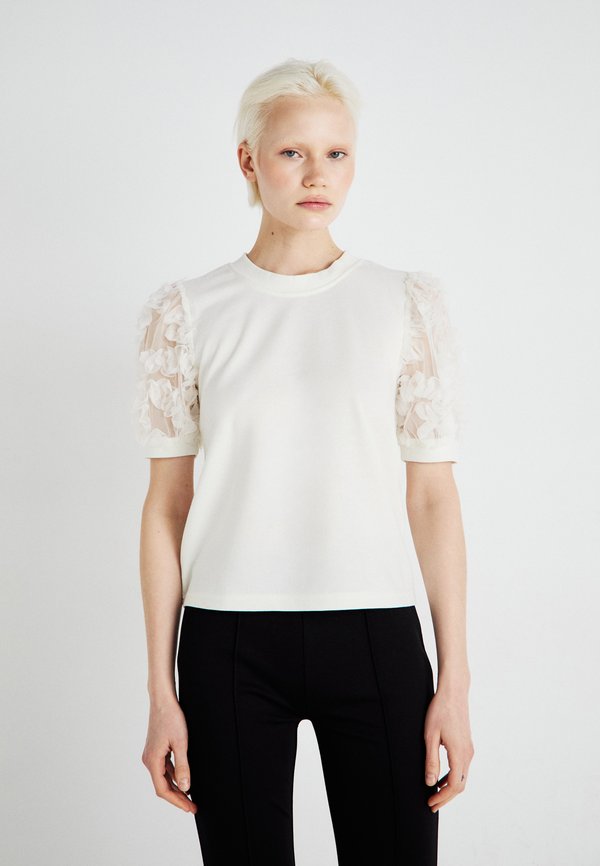 JDYFAIRVIEW - Print T-shirt - cloud dancer