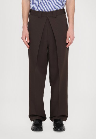 BLUEMARBLE WORK PANT - Kalhoty - brown
