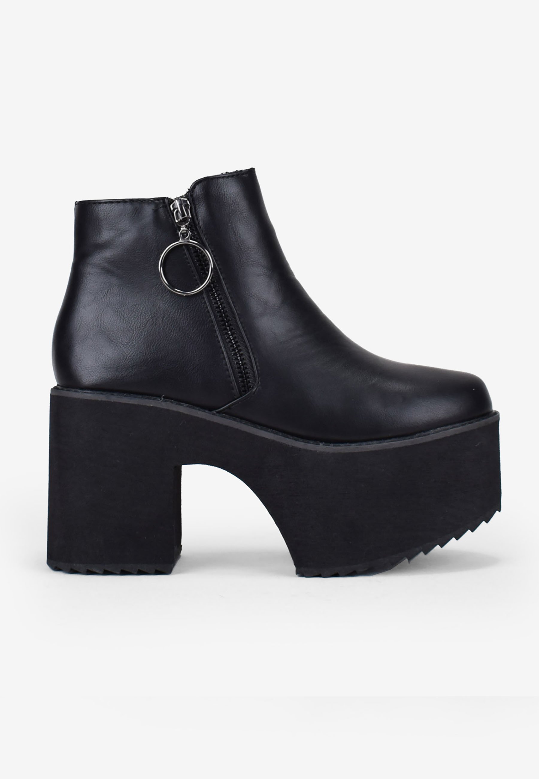 Bosanova BOTIN PU JASON - Botines con plataforma - black/negro - Zalando.es