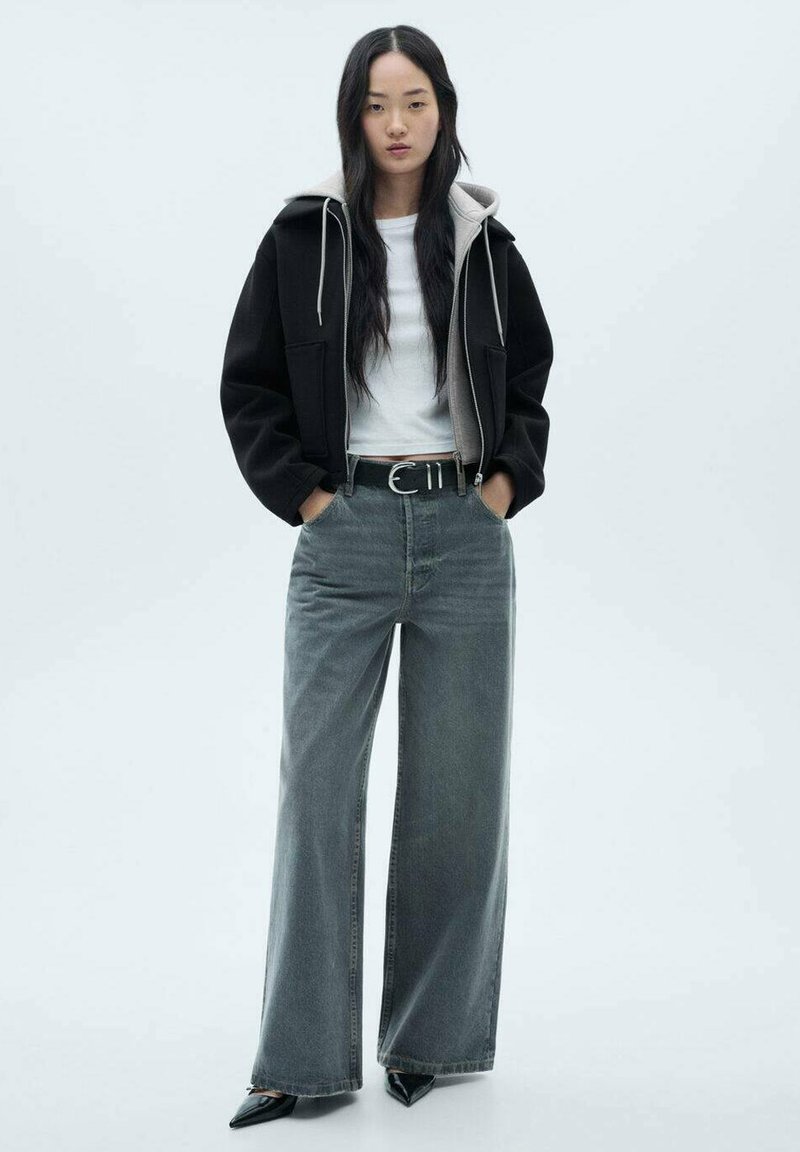 Mango Letná bunda - black