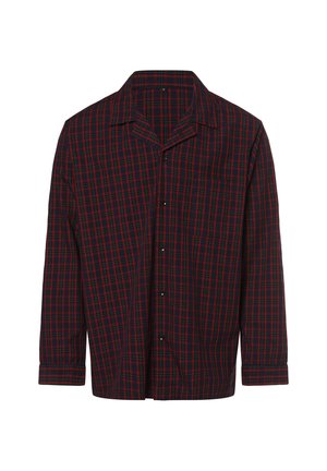 Mc Earl Pyjamashirt - marine rot