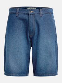 ASHER LOOSE FIT - Denimshorts - dark blue