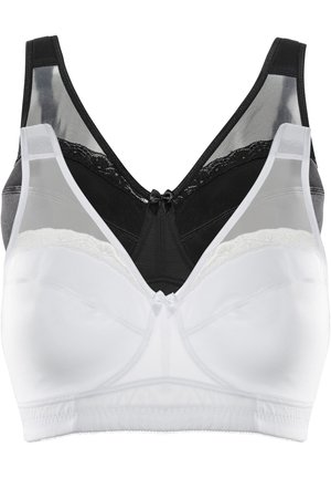 2 PACK - Reggiseno a triangolo - weiß
