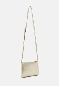 Coccinelle BEST CROSSBODY - Borsa a tracolla - pale gold coloured