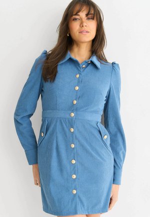 Shirt dress - blue