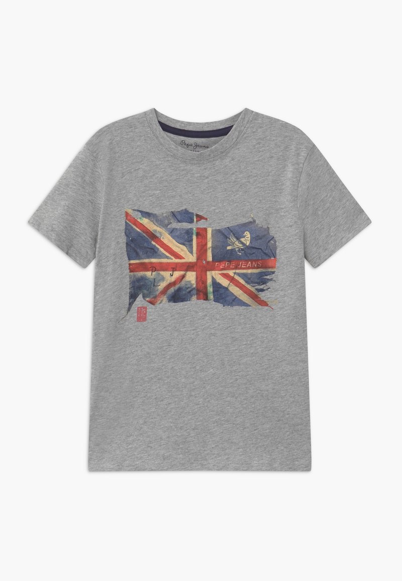 Pepe Jeans SIDD - Triko s potiskem - mottled grey
