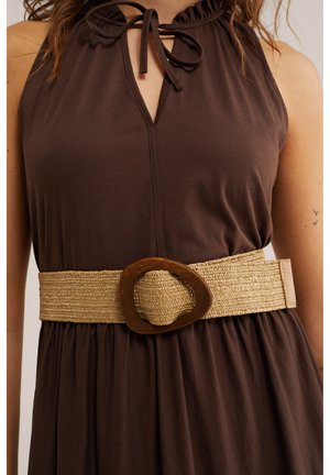 WE Fashion Ceinture tressée - beige