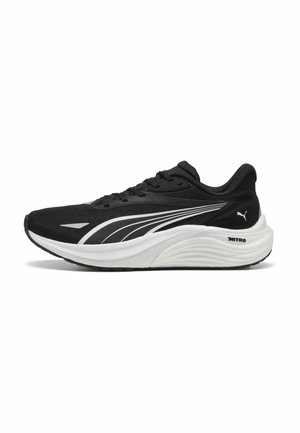 ELECTRIFY NITRO - Road running shoes - black white