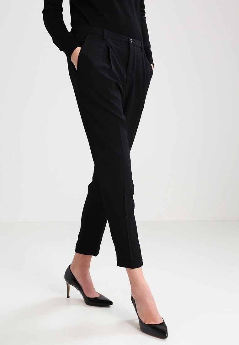 BOSS CASUAL Kalhoty - black