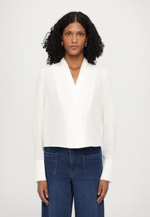 SHAWL COLLAR BLOUSE - Pusero - crea