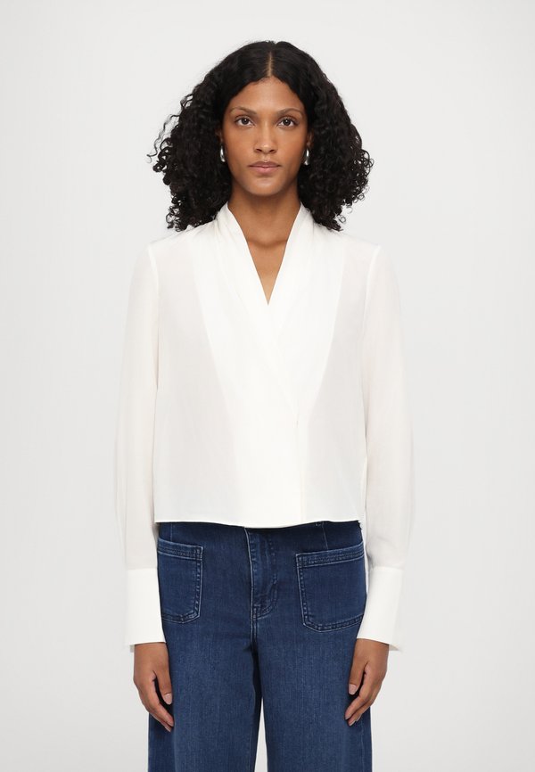 SHAWL COLLAR BLOUSE - Blouse - crea