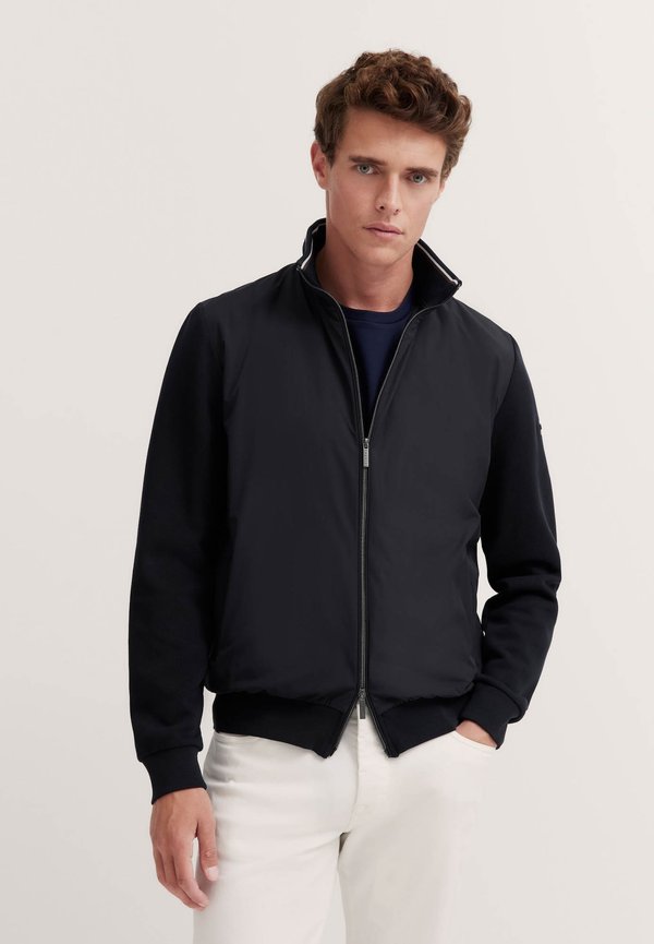 MATERIAL-MIX - Sweatjacke - marine