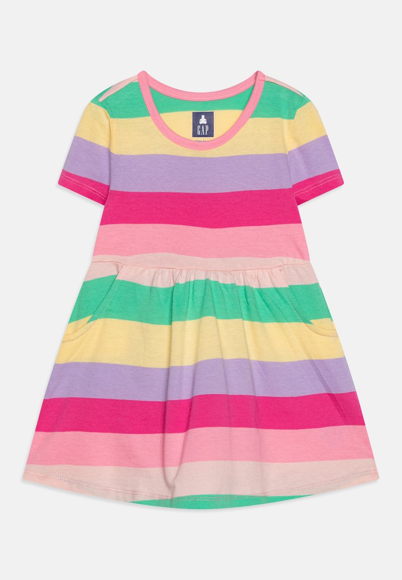 GAP TODDLER GIRL SKATER DRESS Robe en jersey multicoloured