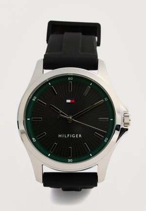 BRUCE - Horloge - black/silver-coloured