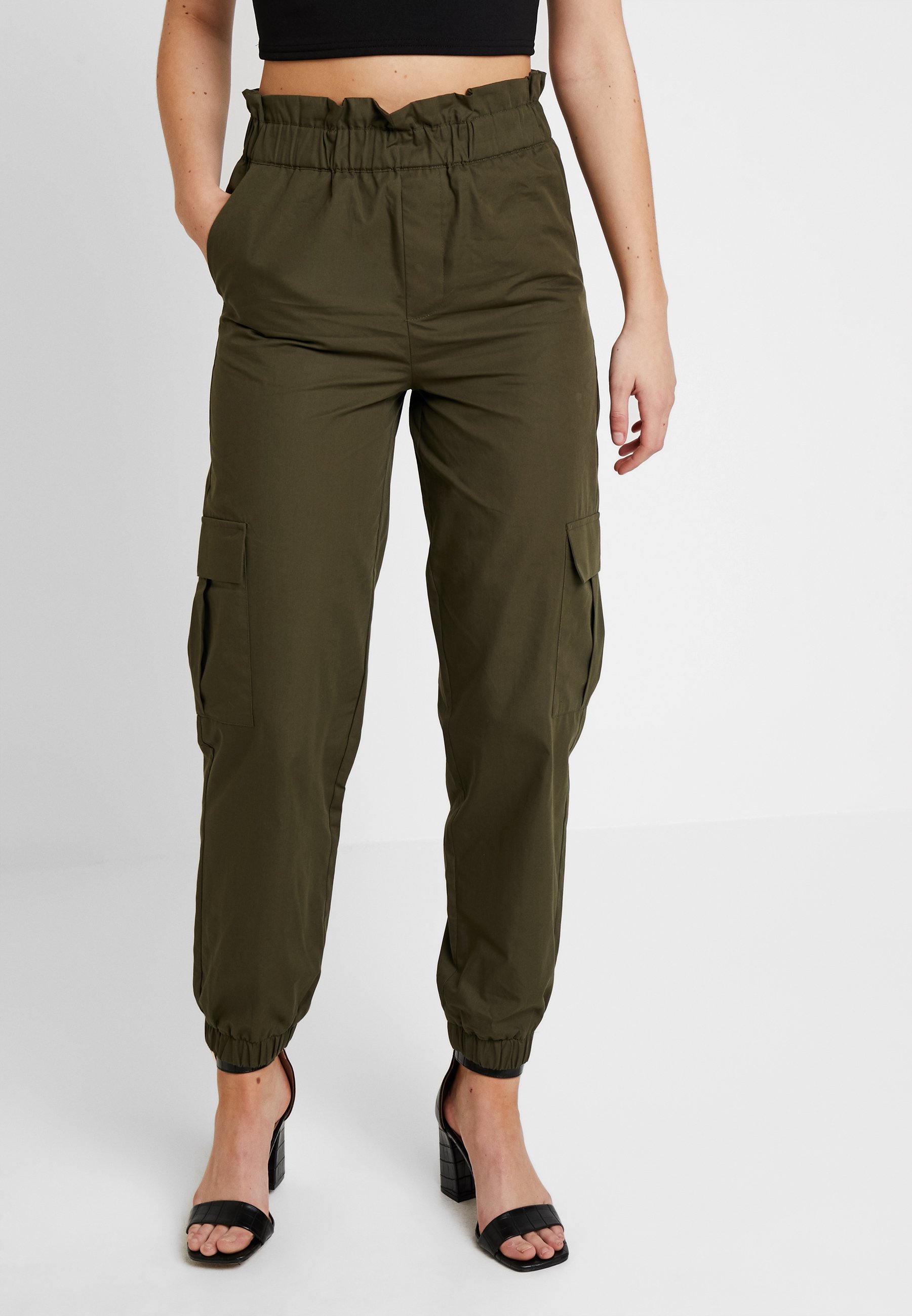 ONLY ONLLENE CARGO LONG PANT - Pantaloni - kalamata/verde scuro - Zalando.it