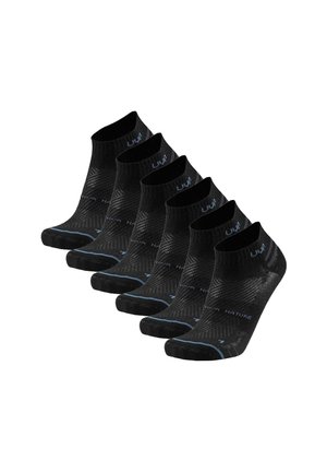 UNISEX 6ER PACK  - Calze sportive - schwarz