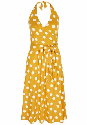Boden Jerseyjurk - dark yellow
