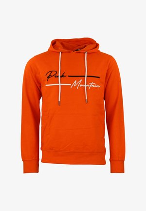 Peak Mountain Felpa con cappuccio - orange
