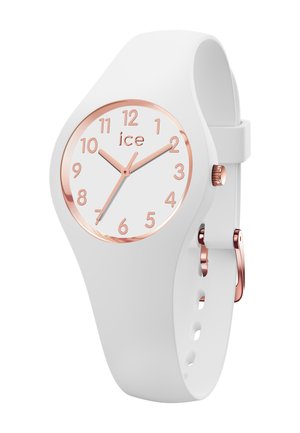 GLAM - Horloge - white rose gold coloured numbers xs