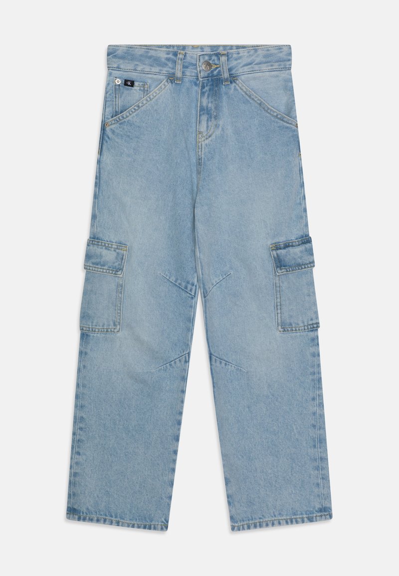 Calvin Klein Jeans EXTREME SKATER Cargohose mid blue/chalky blue/blau Zalando.de