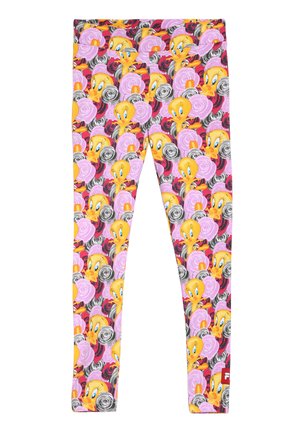 LANGENDORF AOP  - Legginsy - amaranth react aop