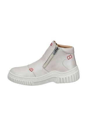 Platform ankle boots - grau