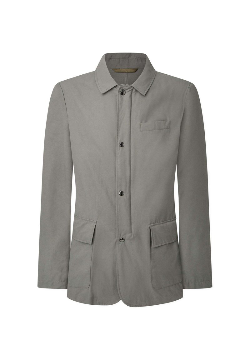 Hackett London Lichte jas mintgroen