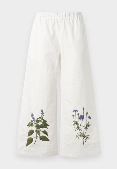 WEEKEND MaxMara VOLANTE - Pantalones - white