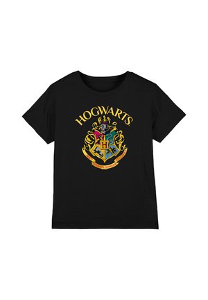 Cotton Soul, HARRY POTTER HOGWARTS ARCH CREST UNISEX - Print T-shirt - black