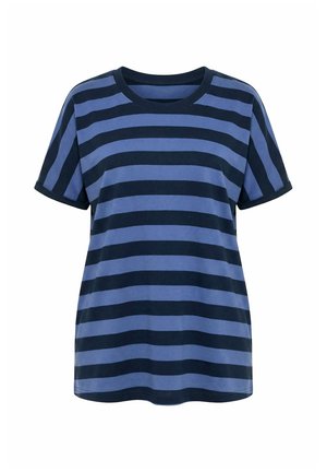 Ulla Popken, T-shirt print - marine