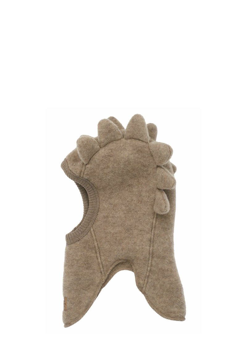 Mikk-line Wool Fullface Melange Denver 62/68 | Oeko-Tex Standard 100 | Slip-On Hat Children's Wool | Balaclava Children | Scarf Hat Children in One Unisex Design, Melange Denver, 3XS, Melange Denver