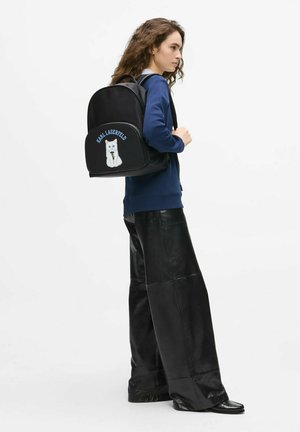 KARL LAGERFELD, KARL LAGERFELD BACKPACK IKON CHOUPETTE LARGE - Sac à dos - black