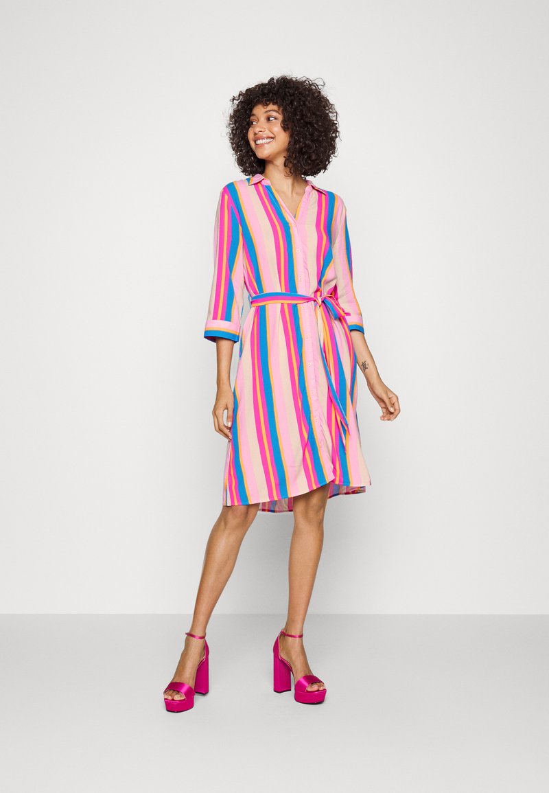 b.young JOELLA SHIRT DRESS Shirt dress raspberry rose mix/multi