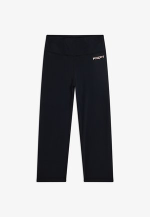 Freddy, LEGGINGS CORSARO VITA ALTA IN TESSUTO TECNICO QUICK DRY - Leggings - black