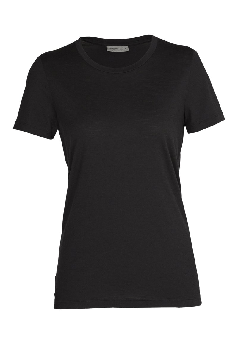 icebreaker MERINO BLEND 125 LIGHT WEIGHT LIGHT WEIGHT BLEND COOL-LITE SPHERE - T-shirt basic - BLACK