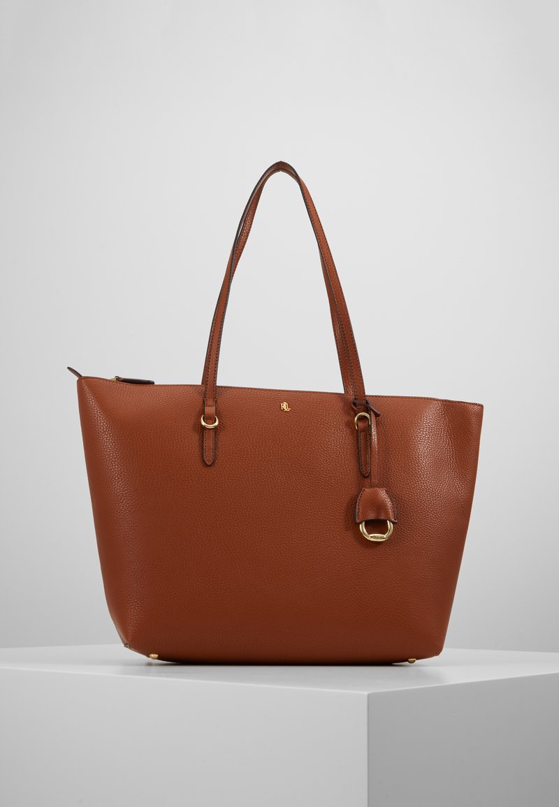 Lauren Ralph Lauren VEGANLEATHER KEATON TOTE Tote bag tan/brown Zalando.ie