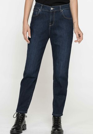Carrera Jeans, JEANS PER DONNA, TINTA UNITA - Jeans Tapered Fit - lavaggio scuro