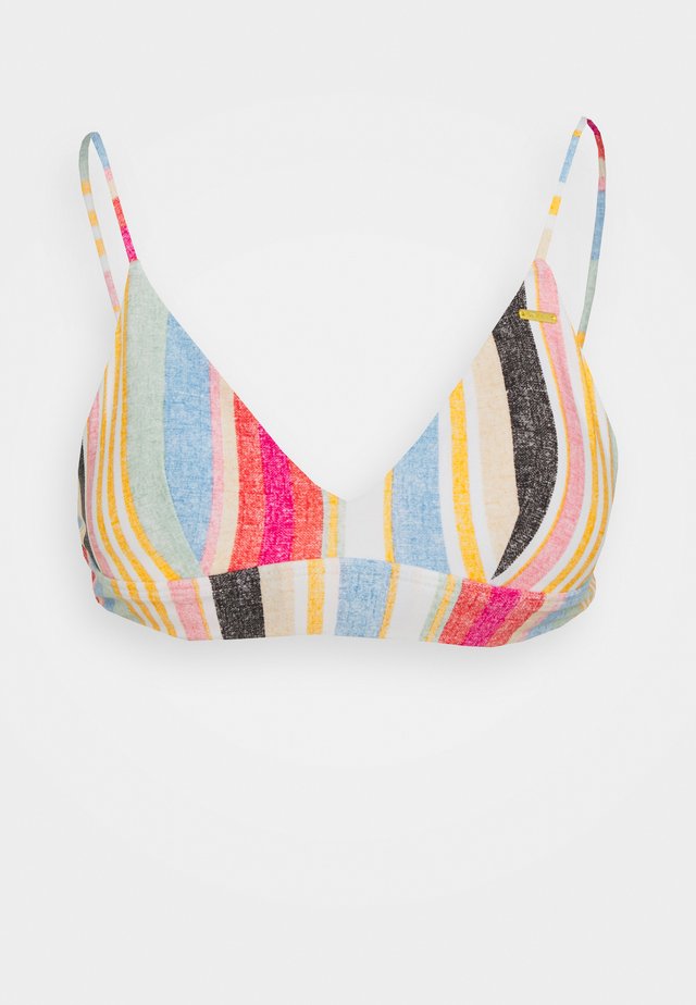 WAVE - Bikinitopp - yellow/red