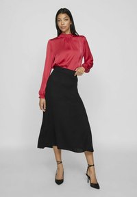 VILA MIT LANGEN ÄRMELN - Palaidinė - viva magenta