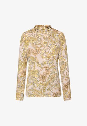 Betty Barclay, BETTY BARCLAY MIT STEHKRAGEN ROLLKRAGENSHIRT - T-shirt à manches longues - beige green