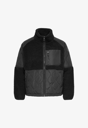 ONLY Carmakoma, FLEECE JACKET CAROHIO FLEECE JACKET - Giacca in pile - black