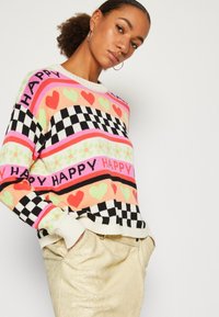 b.young JUMPER - Pullover - super pink mix