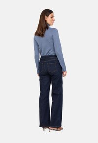 Soyaconcept Flared Jeans - raw blue denim