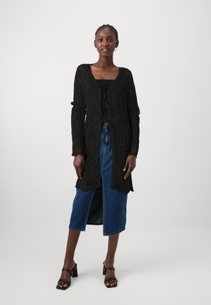 ONLLIZZY LONG CARDIGANNT - Cardigan - black