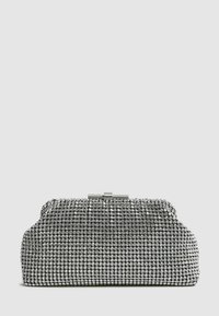 Reiss ADALINE EMBELLISHED - Pochette - silver coloured