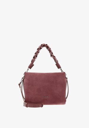 Coccinelle, BOHEME HANDBAG SUEDE GRAINY LEATHER - Handbag - wint rose w ros