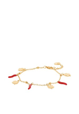 PORTANA CORNETTOE QUADRIFOGLIO - Bracciale - oro