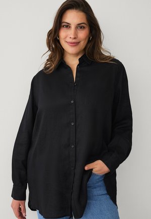Hemdbluse - black