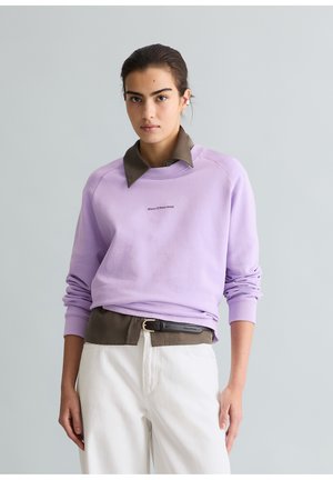 RAGLAN CHEST ARTWORK - Sweatshirt - wild orchid